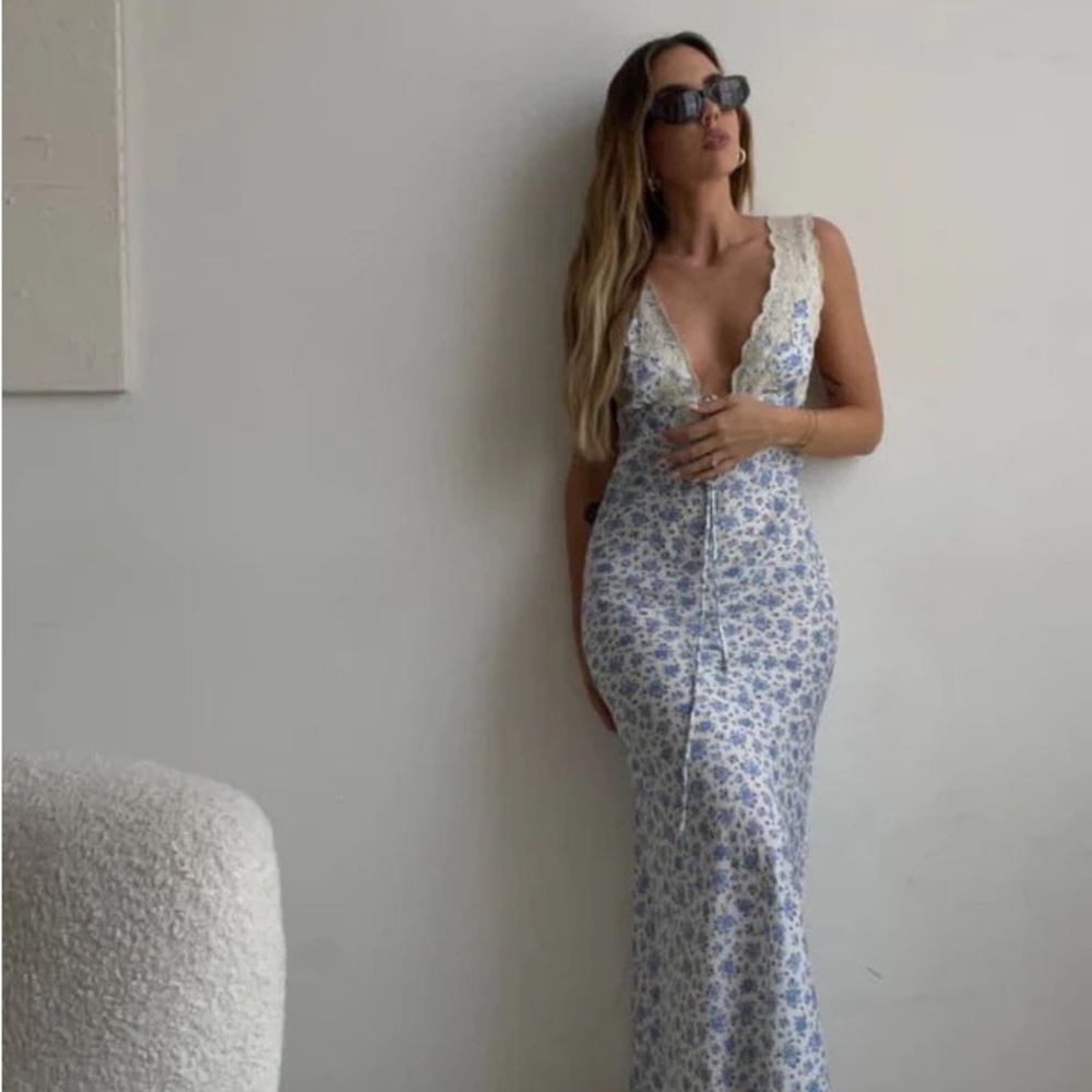 COPY - Floral Maxi Dress RUMOURS
